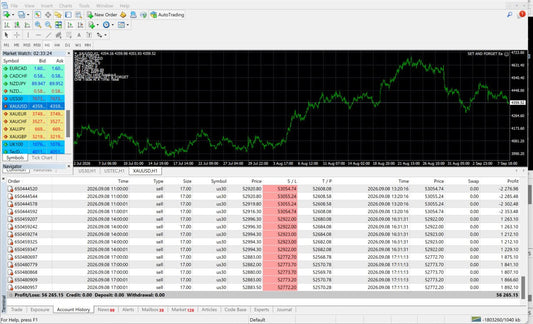 Set & Forget EA | Best MT4 & MT5 Forex Trading Robot