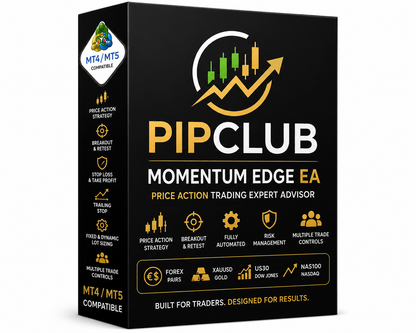 PipClub Momentum Edge EA – Price Action Forex EA for MT4 & MT5